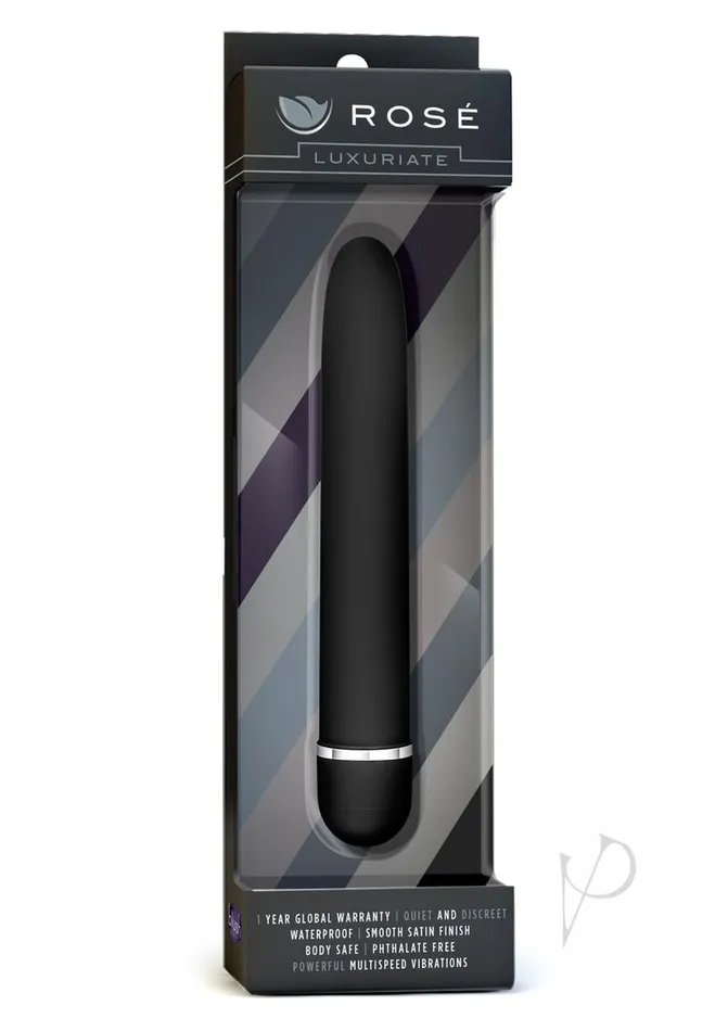 Vibrators Rose Luxuriate Vibrator Black Rose
