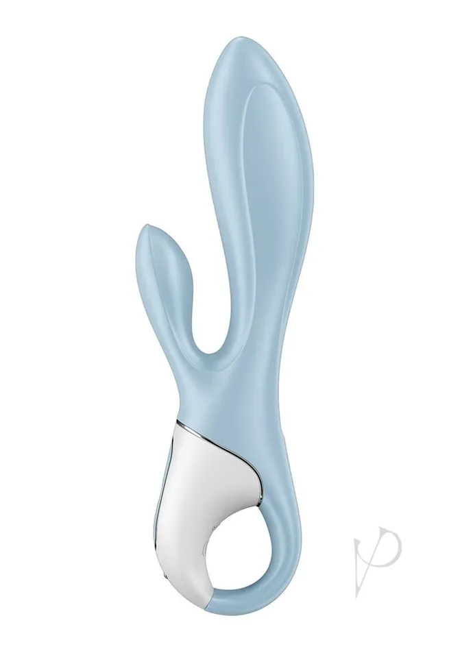 Vibrators Satisfyer Satisfyer AIr Pump Bunny 1 Rechargeable Silicone Rabbit Vibrator BlueWhite