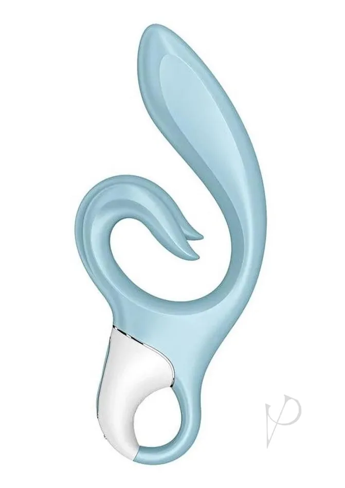 Vibrators Satisfyer Satisfyer Love Me Rechargeable Silicone Rabbit Vibrator Blue