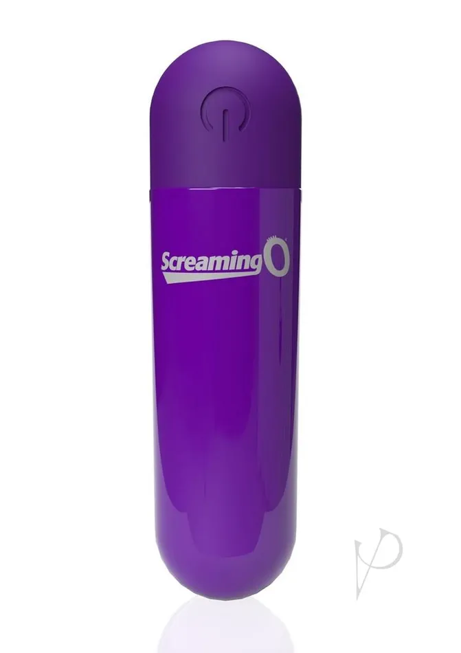 Vibrators Screaming O Rechargeable Bullets Purple Screaming O