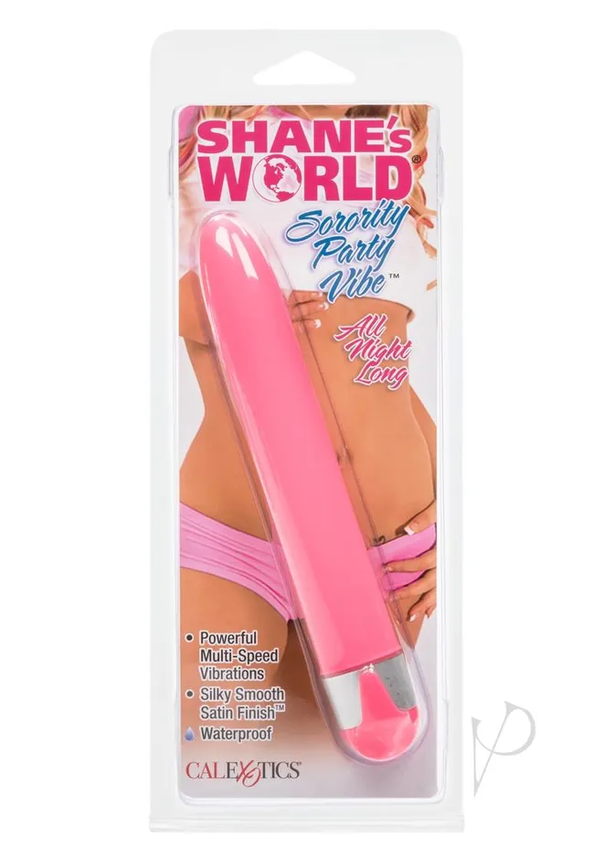 Vibrators Shanes World Shanes World Sorority Party Vibe All Night Vibrator Pink