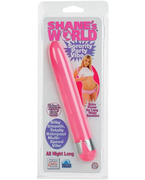 Vibrators Shanes World Shanes World Sorority Party Vibe All Night Vibrator Pink Vibrators Shanes World Shanes World Sorority Party Vibe All Night Vibrator Pink