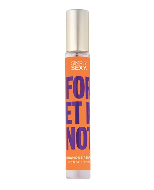 Vibrators Simply Sexy Pheromone Perfume Forget Me Not Spray 03oz Simply Sexy Vibrators Simply Sexy Pheromone Perfume Forget Me Not Spray 03oz Simply Sexy
