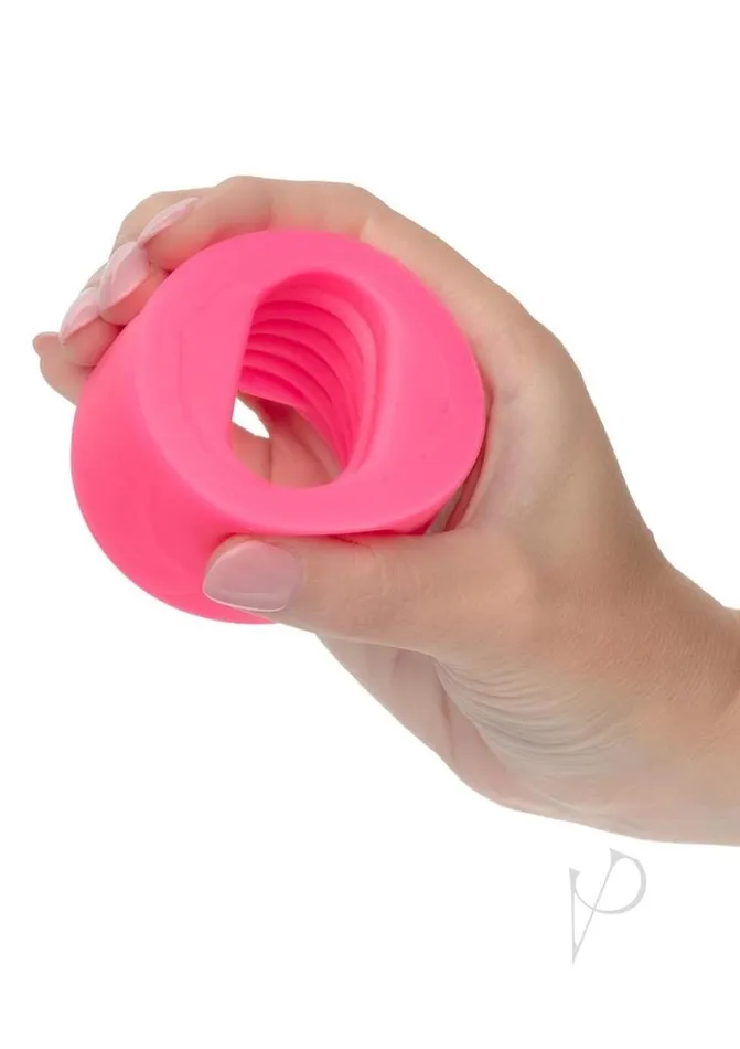 Vibrators Slop Top Filthy Luv Silicone Dual Entry Pink Slop Top