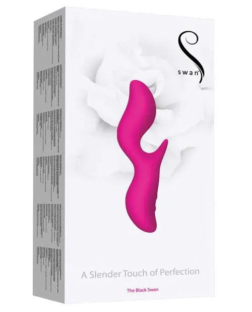 Vibrators The Black Swan Luxury Silicon Vibrating Rabbit Power Bullet