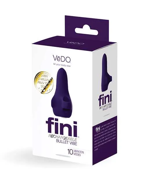 Vibrators Vedo VeDO Fini Rechargeable Bullet Vibe Purple