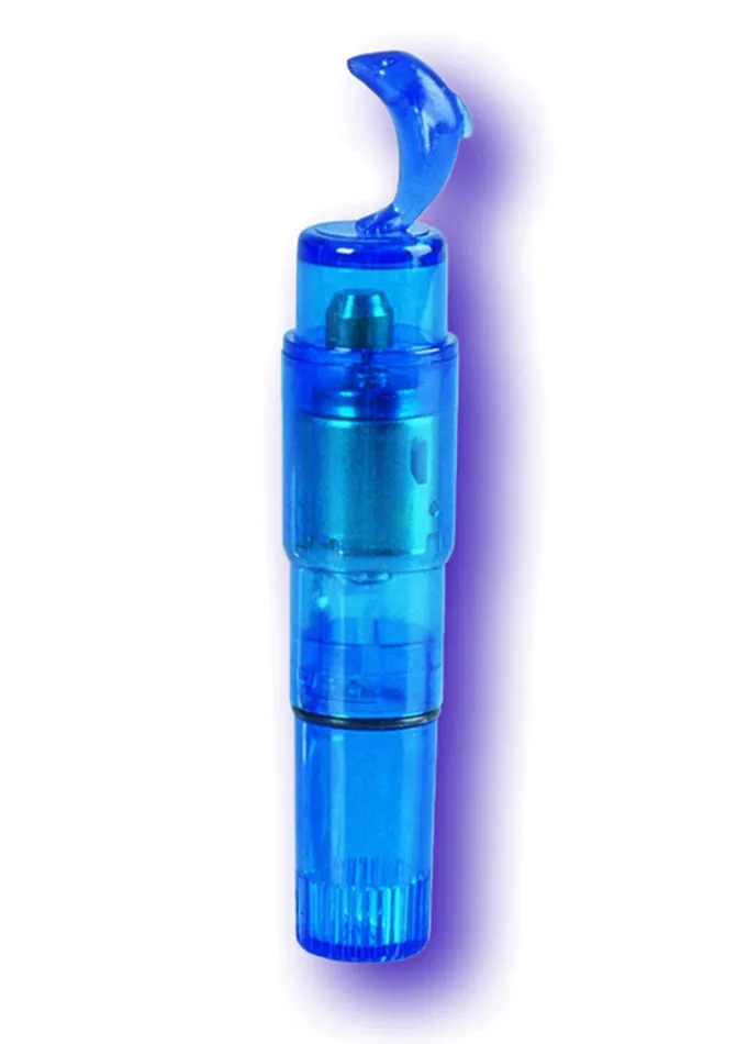 Vibrators Vibro Dolphin Massager Blue Bullets