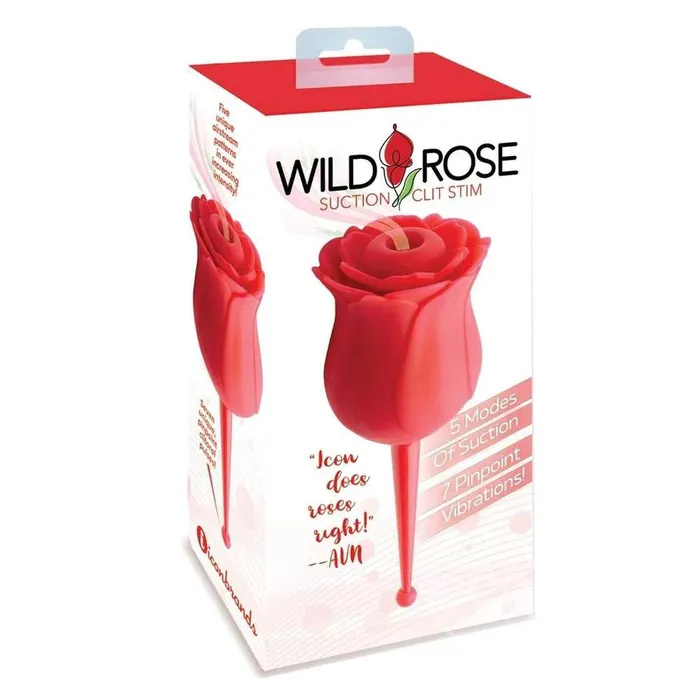 Vibrators Wild Rose Le Point Air Pulse Stimulator Icon Brands