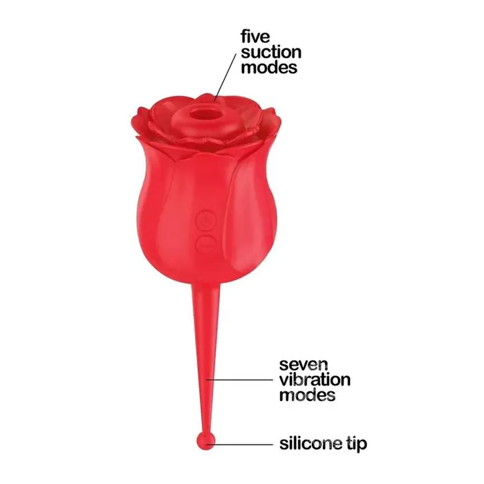 Vibrators Wild Rose Le Point Air Pulse Stimulator Icon Brands