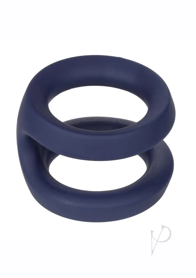 Viceroy Dual Ring Silicone Cock Ring Blue Viceroy Male Sex Toys Viceroy Dual Ring Silicone Cock Ring Blue Viceroy Male Sex Toys