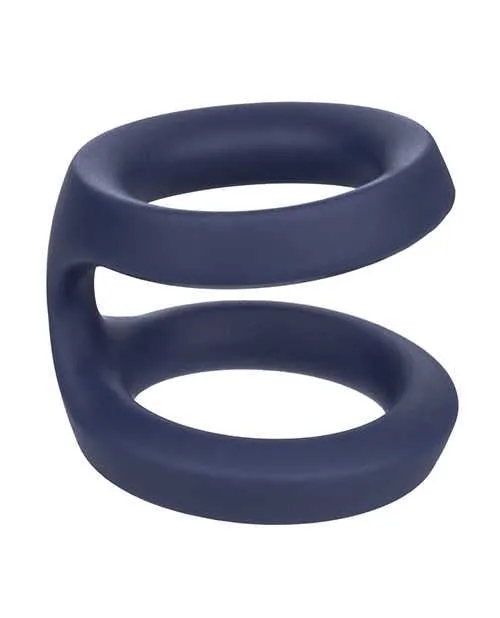 Viceroy Dual Ring Silicone Cock Ring Blue Viceroy Male Sex Toys Viceroy Dual Ring Silicone Cock Ring Blue Viceroy Male Sex Toys