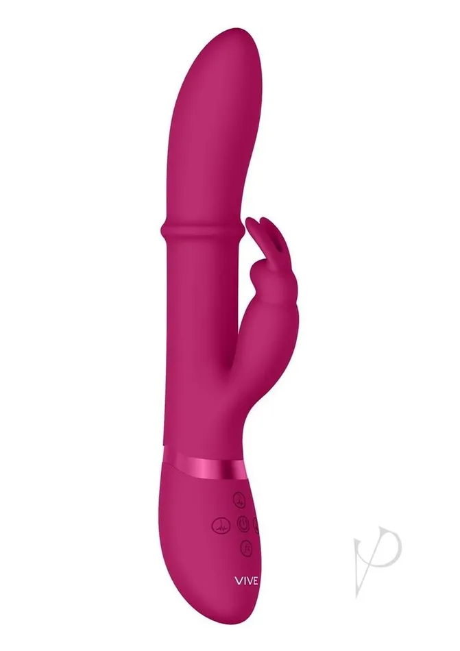 Vive By Shots Vibrators Vive Halo Rechargeable Silicone Ring Rabbit Vibrator Pink Vive By Shots Vibrators Vive Halo Rechargeable Silicone Ring Rabbit Vibrator Pink