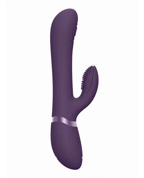 Vive Vibrators Shots Vive Etsu Pulse GSpot Rabbit wInterchangeable Clitoral Attachments Purple Vive Vibrators Shots Vive Etsu Pulse GSpot Rabbit wInterchangeable Clitoral Attachments Purple
