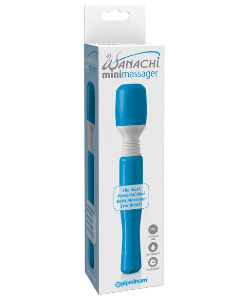 Wanachi Vibrators Mini Wananchi Wand Massager Blue Wanachi Vibrators Mini Wananchi Wand Massager Blue