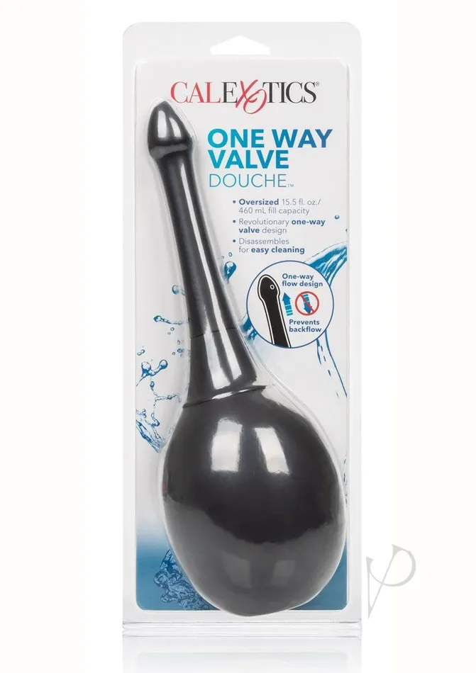 Water Systems Anal One Way Valve Douche Black
