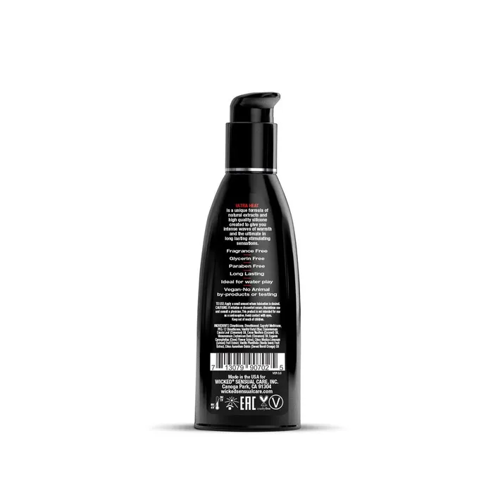 Wicked Female Sex Toys Wicked Ultra Heat Silicone Lubricant