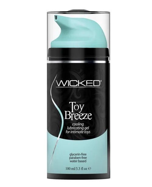 Wicked Toy Sexual Health Wellbeing Wicked Toy Breeze Cooling Water Based Gel Lubricant 33oz