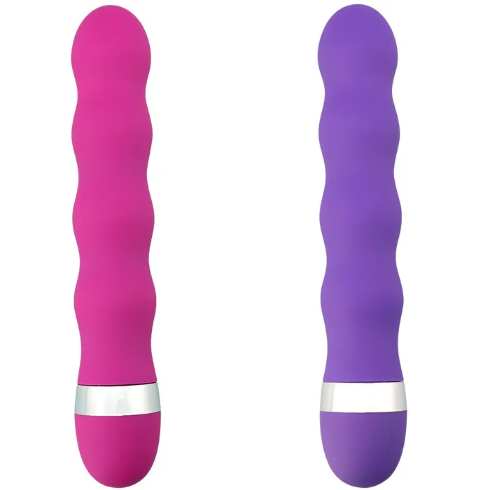 Wild Night Fantasies 10 Speed Silicone Ribbed Bullet Vibrator Female Sex Toys