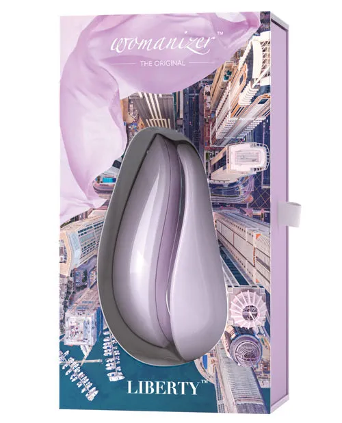 Womanizer Female Sex Toys Womanizer Liberty Rechargeable Silicone Clitoral Stimulator Lilac