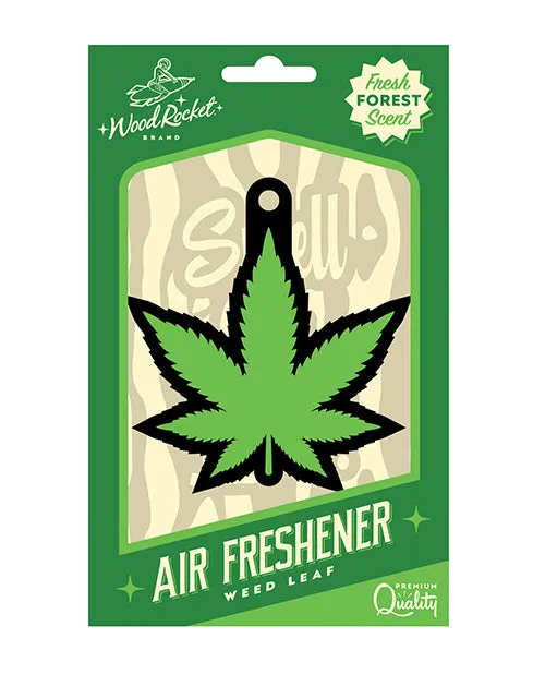 Wood Rocket Green Leaf Air Freshener Forest Wood Rocket Vibrators