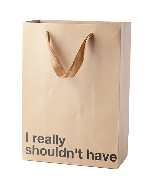 Wood Rocket I Really Shouldnt Have Gift Bag Pac Vibrators