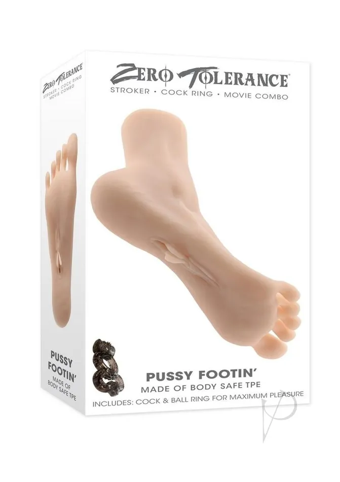 Zero Tolerance Male Sex Toys Zero Tolerance Pussy Footin Masturbator Vanilla
