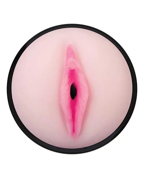 Zero Tolerance Shell Shock Rechargeable Vibrating Pussy Stroker with DVD Download Black Zero Tolerance Male Sex Toys